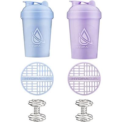  Hydracup [5 Pack] - 20 oz OG Shaker Bottle for Protein Powder  Shakes & Mixes, Dual Blender, Wire Whisk & Mixing Grid, BPA Free Shaker Cup  Blender Set : Health & Household