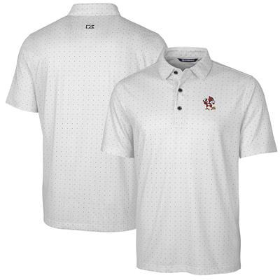 Men's Cutter & Buck White St. Louis Cardinals Big Tall Forge Eco Stretch Recycled Polo