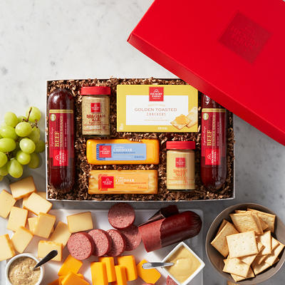 Beef Summer Sausage Gift Box, Gourmet Cheese Gifts