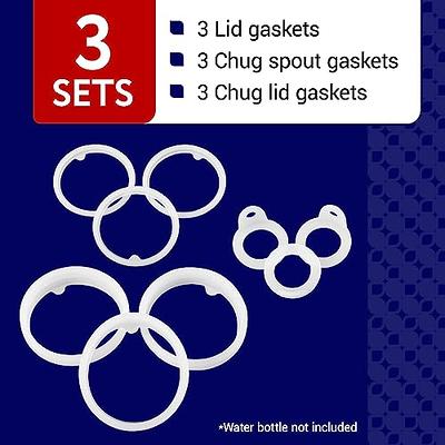 6 Pack Replacement Gasket for Gatorade Water Bottle Silicone Lid