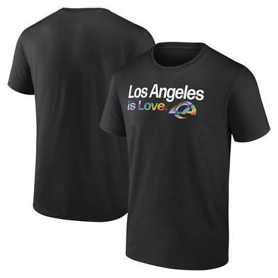 Men's Los Angeles Dodgers Fanatics Branded Black Team Lockup T-Shirt