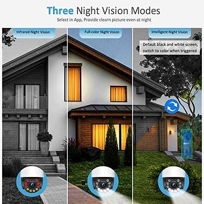 Laview 4MP 5G& 2.4ghz WiFi Security Camera Outdoor Wired Starlight Color Night Vision, 2K Cameras for Home Security Ai Human Detection & Auto