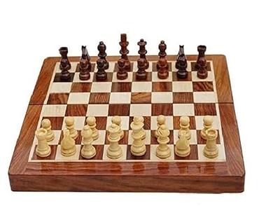 VAMSLOVE Wooden Chess Checkers Game Set 15.5 Large Size Board w/Storage  Drawers, Weighted Chess Pieces - 2 Extra Queens 3 King, Gift for Birthday