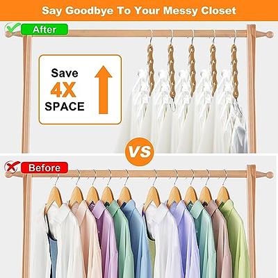 Space Saving Clothes Hangers, Multifunctional Closet Organizer