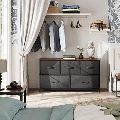 Furmax Fabric Dresser, Dresser for Bedroom Storage Drawers Tall