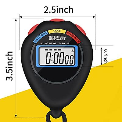 Multi-Function Electronic Digital Sport Stopwatch Timer Large