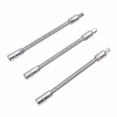 HART 3-Piece 3/8-inch Drive Impact Extension Bar Set, Chrome Vanadium