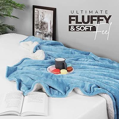LEISURE TOWN Fleece Blanket King Size Fuzzy Soft Plush Blanket Oversized  330GSM for All Season Spring Summer Autumn Throws for Couch Bed Sofa, 108  by