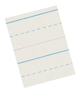 School Smart Red & Blue Newsprint Paper, 3/4 Inch Ruled, 11 x 8-1/2 Inches,  500 Sheets, White - Yahoo Shopping