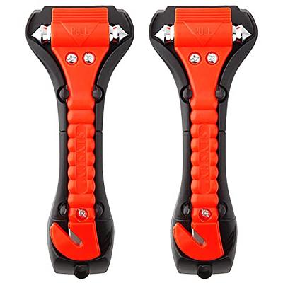 Car Safety Hammer Set of 2 Emergency Escape Tool Auto Car Window Glass  Hammer Breaker and Seat Belt Cutter Escape 2-in-1 for Family Rescue & Auto Emergency  Escape Tools - Yahoo Shopping