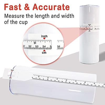 Sublimation Blanks Tumbler Width Measurer Accurately Measure The