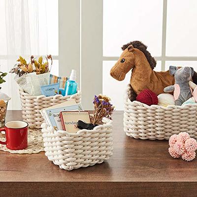 Storage Organization Baby, Cotton Storage Basket Set