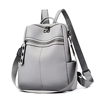 Withsum Backpack Purse for Women PU Leather Shoulder Backpack 25 L Laptop  Backpack Black - Price in India | Flipkart.com