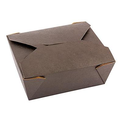 DEAYOU 100 Pack Mini Takeout Boxes Paper, 8 OZ Chinese Take Out Food  Container, Kraft Small To Go Box, Recyclable Brown Cardboard Food Pails for  Meal