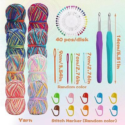 VGOODALL 18PCS Knitting Loom and Pompom Maker Set, Rectangle