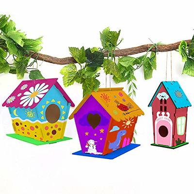 hapray 4 Pack Bird House Crafts for Kids Ages 5-8 8-12, Buildable DIY  Birdhouse Kit for Children to Build, 3+ Summer Arts and Craft Projects with  Paint, Boy Girl Gift Halloween - Yahoo Shopping