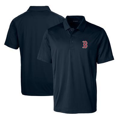 Texas Rangers Cutter & Buck Prospect Textured Stretch Mens Short Sleeve Polo  - Cutter & Buck