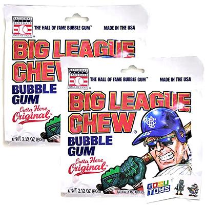 Big League Chew Original Gum 2.1oz Pack or 12 Count Box