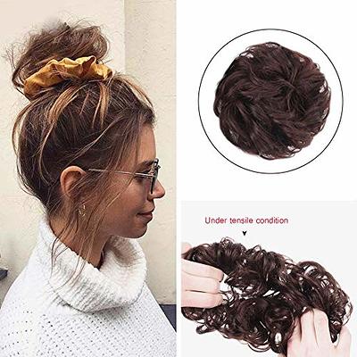 Moor 73 pcs Hair Braiding Tool with Brown Hair Wig Bun, Hair Styling Tools  Accessories Hair