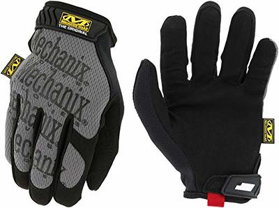 Mechanix Wear: The Original Work Glove with Secure Fit, Synthetic Leather  Performance Gloves for Multi-Purpose Use, Durable, Touchscreen Capable Safety  Gloves for Men (Grey, Small) - Yahoo Shopping
