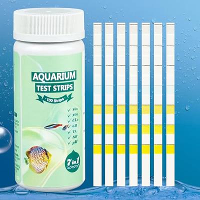 SpringSmart 7 in 1 Aquarium Test Strips Kit - 100 Strips Use for Freshwater Fish  Tank, Fish Pond, Accurate & Fast Testing  pH/Nitrite/Nitrate/Chlorine/Carbonate/Total Alkalinity/Hardness - Yahoo  Shopping