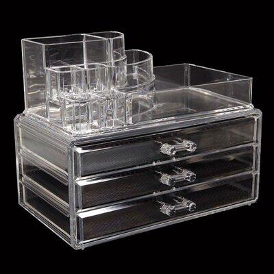 Rebrilliant Acrylic Jewelry Box + Drawers