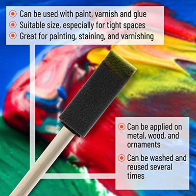 Bates- Foam Paint Brushes, Sponge Brushes, Sponge Paint Brush, Foam  Brushes, Foam Brushes for Painting, Foam Brushes for Staining, Paint  Sponges, Foam Brushes for Mod Podge (Assorted) - Yahoo Shopping