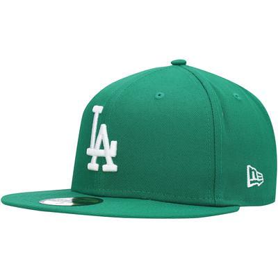 Men's New Era Light blue/navy Los Angeles Dodgers Green Undervisor 59FIFTY Fitted Hat