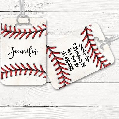 Baseball Luggage & Bag Tags