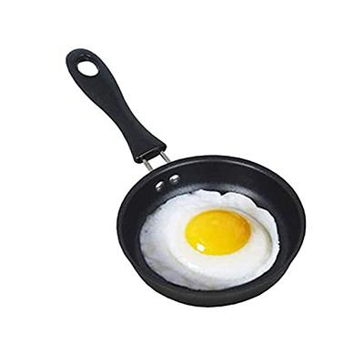 12cm Portable Cooking Pan Durable Non-Stick Pans Frying Pan with