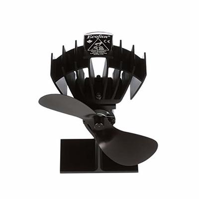 Ecofan AirDeco II Black W/Black Blade Wood Stove Fan in the Wood & Pellet  Stove Accessories department at