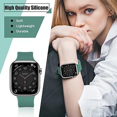 Northwest Pines Etched Silicone Apple Watch Band