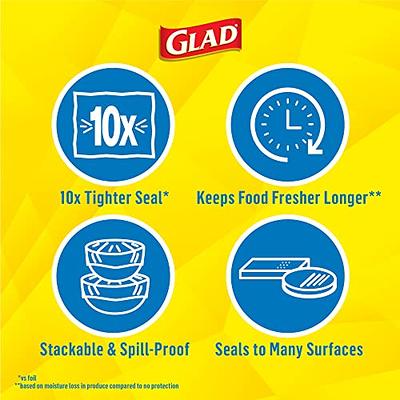 Glad Press'n Seal Plastic Food Wrap, 100 sq ft Roll - Yahoo Shopping