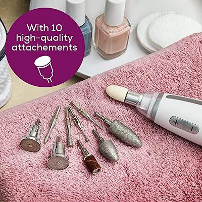 Snapklik.com : Beurer MP64 Nail Drill Kit, Cordless Electric Nail File