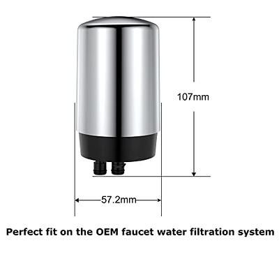 Brita® Basic White Tap Water Faucet Filtration System, Fits Standard Faucets