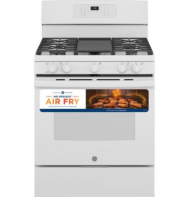 Samsung Bespoke 30-in 5 Burners 6-cu ft Self-cleaning Air Fry