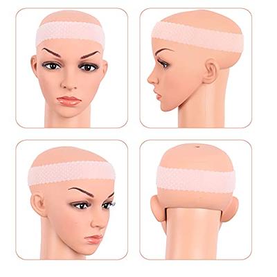 2 Pieces Silicone Grip Wig Band Adjustable Silicone Wig Headband