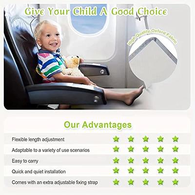 Airplane Bed Footrest Bed For Kids Hammock Airplane Seat Extender Leg Rest