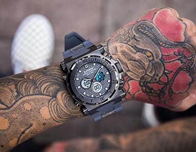 New trend for big face watches and mens oversized watches