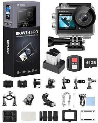 AKASO Brave 8 4K 60FPS Waterproof Action Camera with  - Best Buy