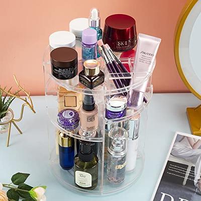 Argox 360 Rotating Makeup Organizer,Large Capacity&Adjustable Multi-Function  Cosmetic Storage Box,The Perfect Makeup Organizer On The Dresser - Yahoo  Shopping