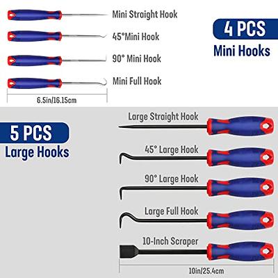 4 Pieces Pick And Hook Set, Mini Pick Set Mechanic Use For