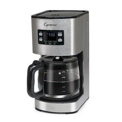 Calphalon Coffee Maker, Programmable Coffee Machine with Glass Carafe, 14  Cups