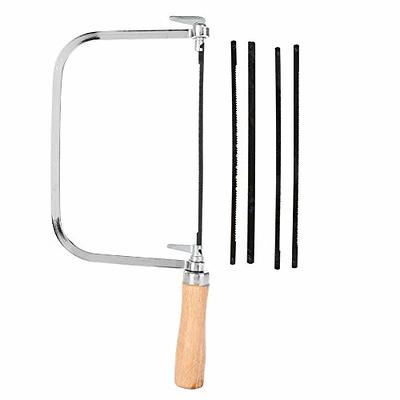 Coping Saw, Multi Purpose Adjustable U shaped Hand Saw Woodworking Saw,  U-shaped Hand Hacksaw Handle Tools With 5 Replacement Hand Saw Strings -  Yahoo Shopping