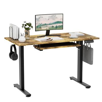 Dripex Standing Desk, 63/ 71 L Shaped Desk Adjustable Height