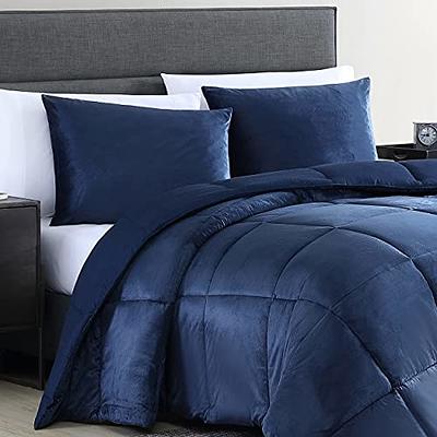 Utopia Bedding Twin/Twin XL Comforter Set Kids with 1 Pillow Sham - Bedding  Comforter Sets - Down Alternative Navy Comforter - Soft and Comfortable 