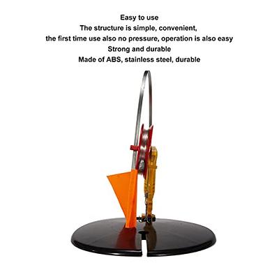 Winter Ice Fishing Flag, Marker Triangular Structure Fixed Tip Up Ice  Fishing Flag Pole Indicator,Foldable with Orange Pole Flags Ice Fishing