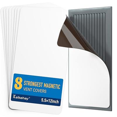 Magnetic Vent Cover. Looks Like A Register Vent! Perfect for HVAC in RV or Home - 8 inch x 15 inch (1 Pack), Size: 8 x 15