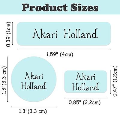 Custom Stickers Clothing Labels Waterproof Personalized Labels For