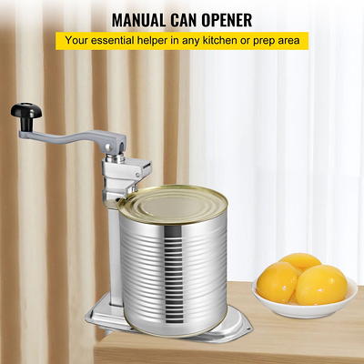 Mainstays Comfort Handle Manual Stainless Steel Can Opener, Silver 